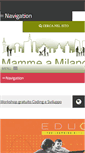 Mobile Screenshot of mammeamilano.com